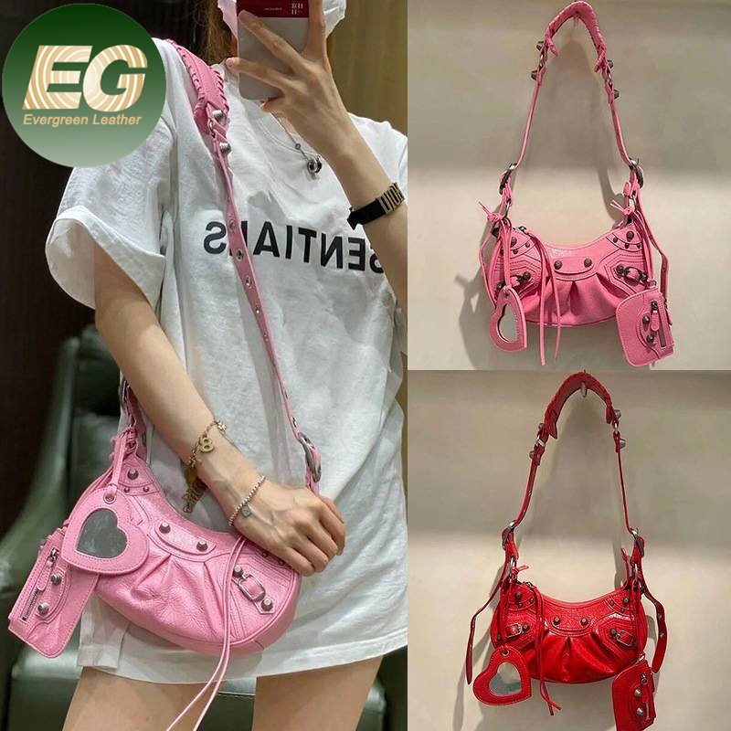 Emg6640 Le Cagole Xs Vintage Shoulder Underarm Brand Brands Crossbody Girls Women Designers Famous Inspired Luxury Leather Designer Bag
