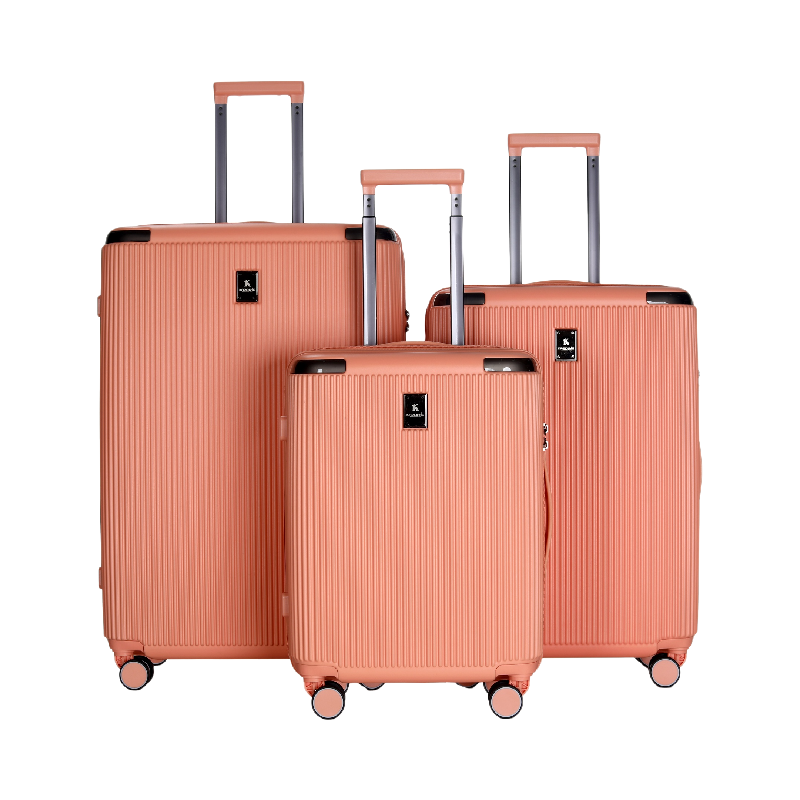 Wholesale 3-piece Portable PC Luggage Set Durable Travel Bag for Travel Collection
