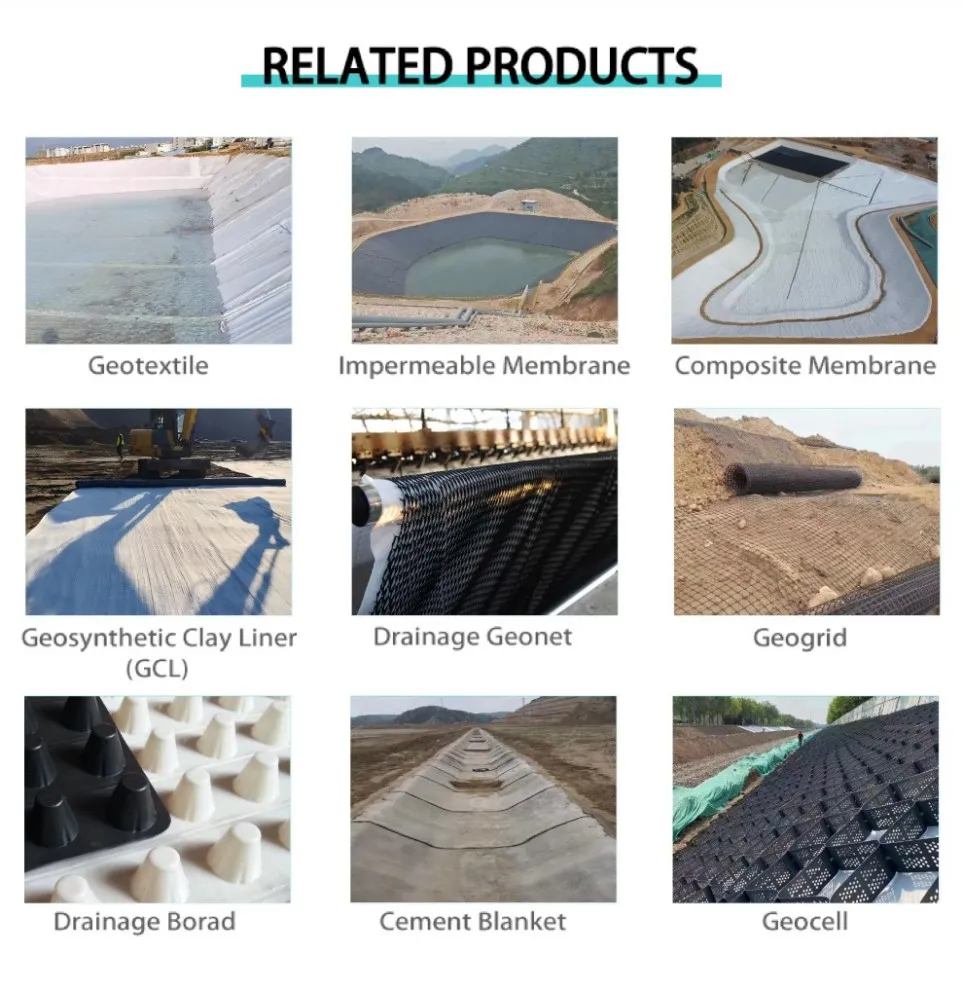 HDPE Geomembrane Dimpled Surface