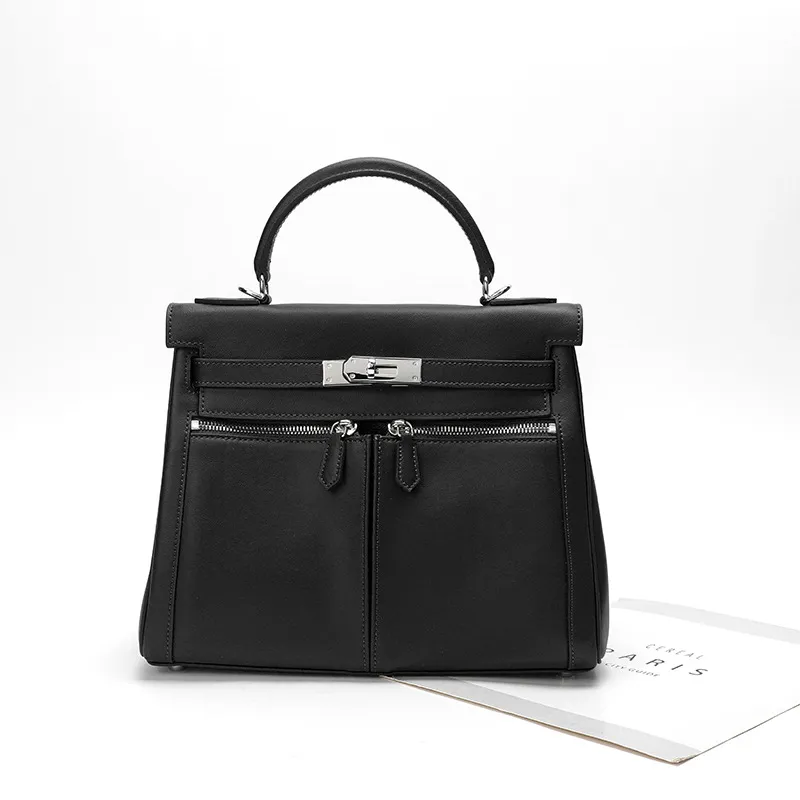 Emg7090 Ladies Logo Big Hand Crossbody Kelly Branded Bags Luxury Women Female Famous Brand Inspired Designer Bag