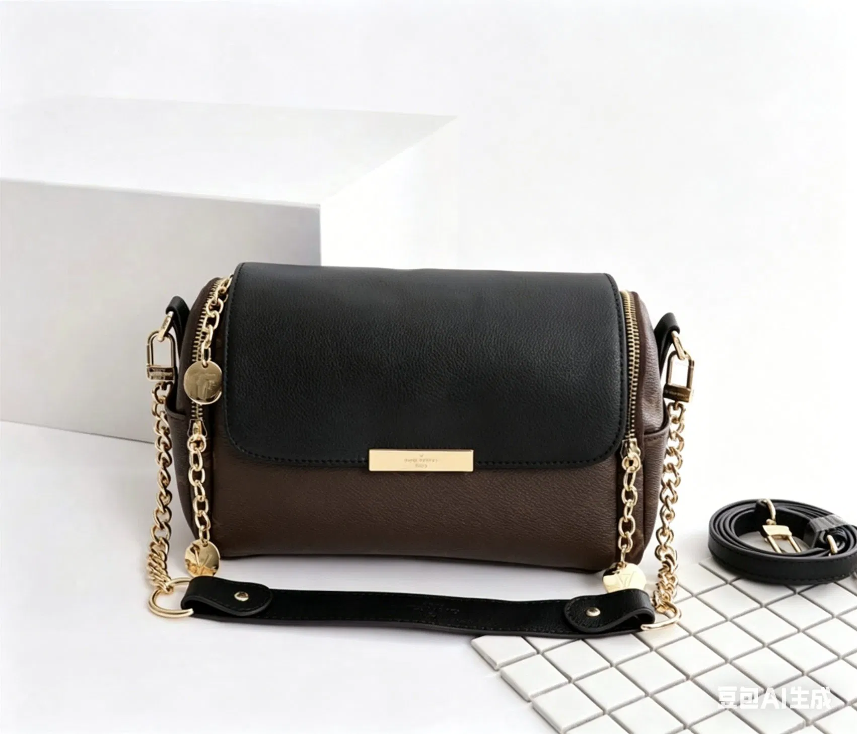 Wholesale Women Monogram Embossed Shoulder Crossbody Bag Designer Inspired Handbag