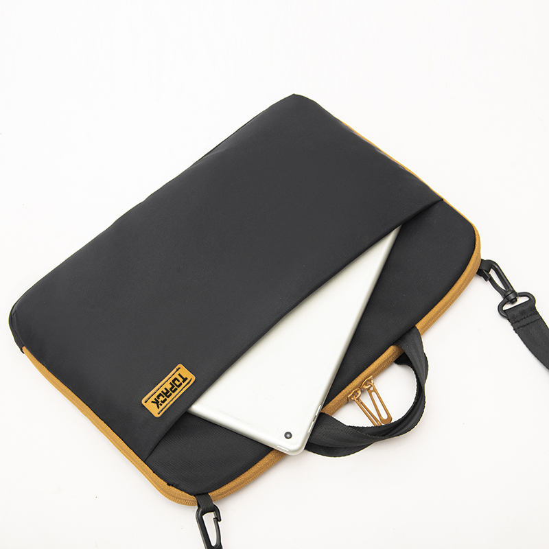 Large Capacity Black Twill Ladies Briefcase Professional Office Bag Business Laptop Bag Commuter Work Bag