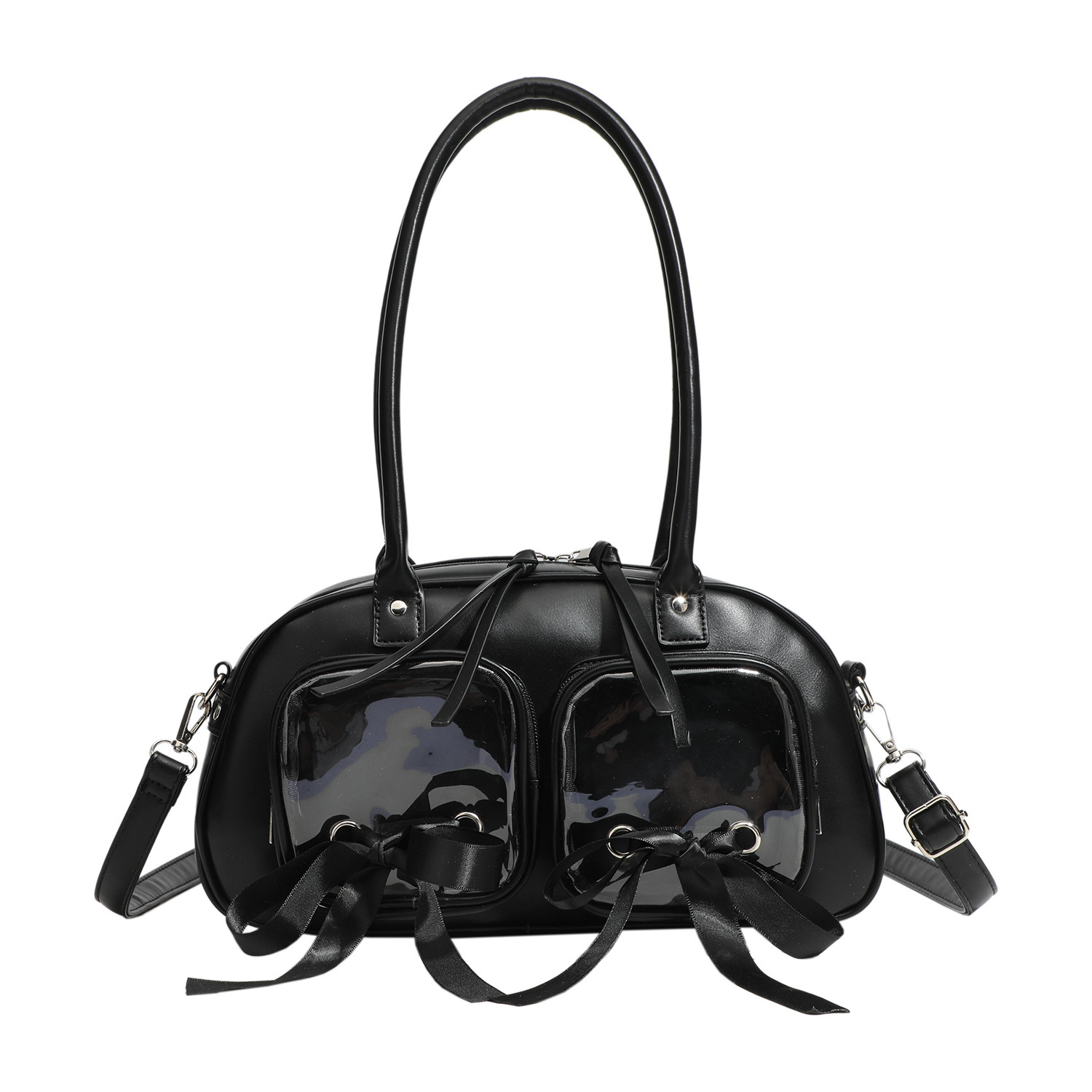 OEM Designer Fashion Single Shoulder Ladies Pins Insert Display Custom Ita Bag Tote
