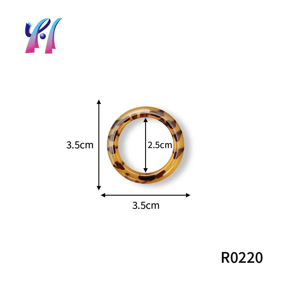 Premium Irregular Resin Buckles for Swimwear Accessories, Non-Toxic &amp; Saltwater-Proof, Factory Source Price