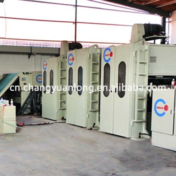 Non-woven New Synthetic Leather Machinery Production Line Used in Shoes Material and Garment Fabrics