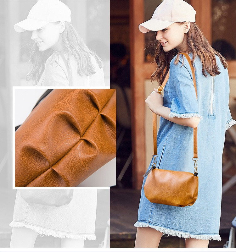 2026 New Retro Mother and Child Three Piece Set, European and American Fashion Handbags