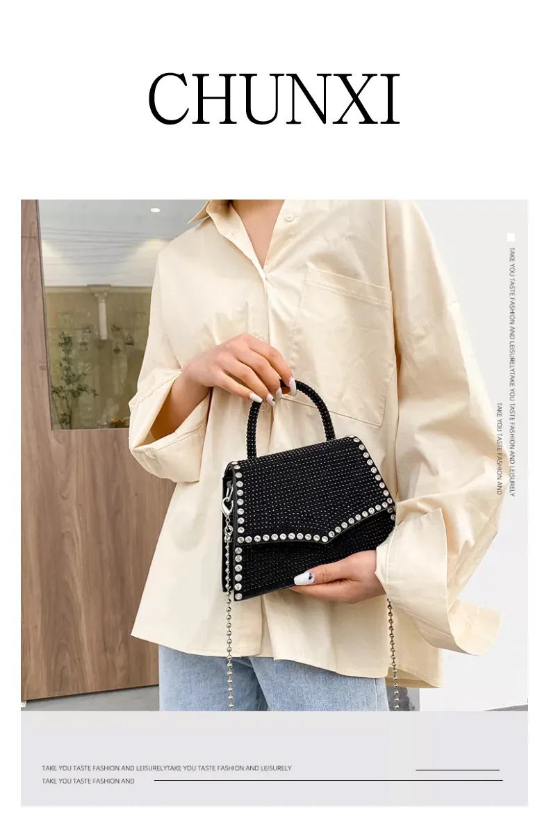 New Fashion Small Jelly PU Leather Bag Luxury Women Mini Hand Bag Vintage Crossbody Pouch Handbag for Women