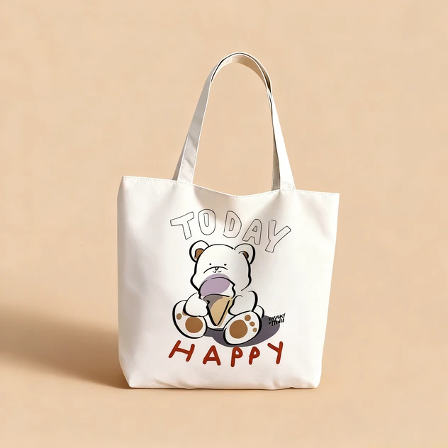Durable and Fashionable Canvas Tote Bag