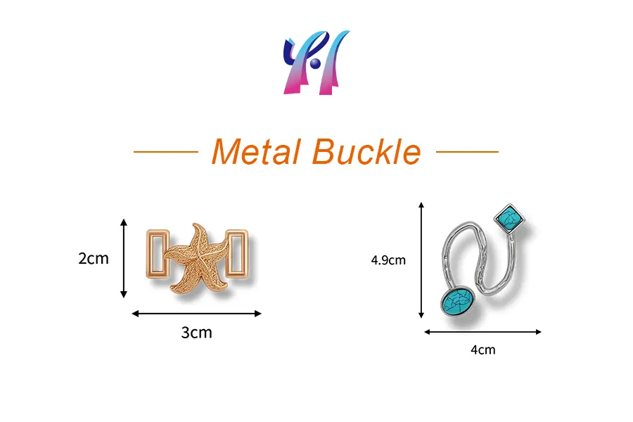 Artistic Metal Decorative Buckles