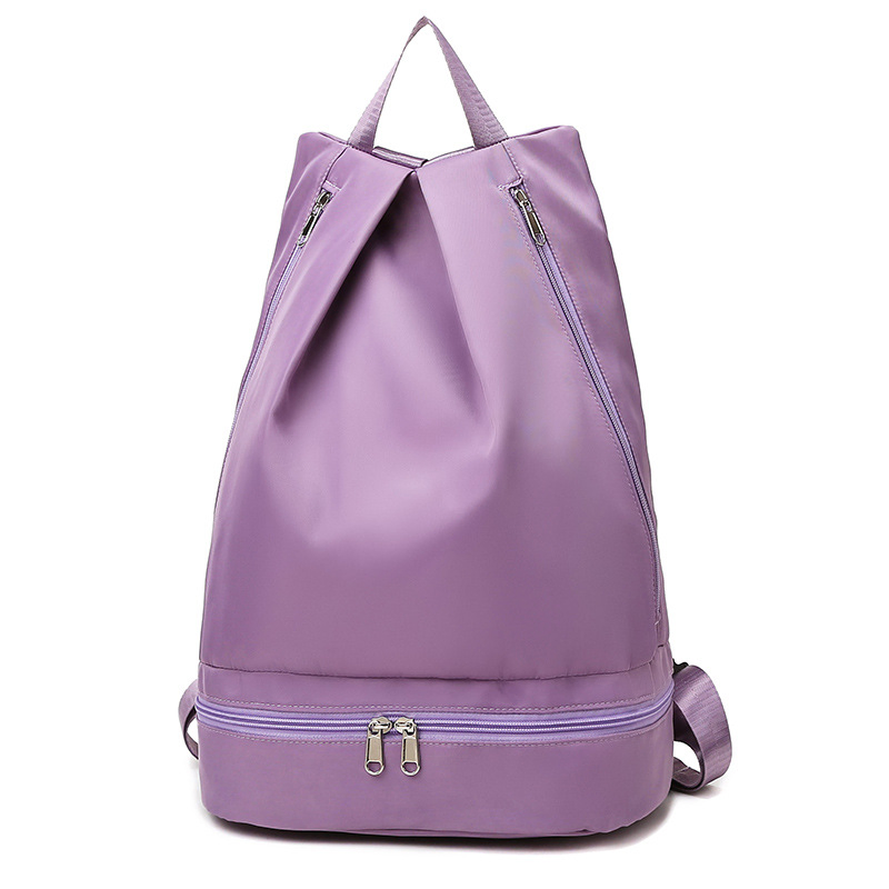 Leisure Union Deal Women New Wet Dry Separation Swimming Bag Waterproof Beach Storage Backpack Sports Drawstring Bag