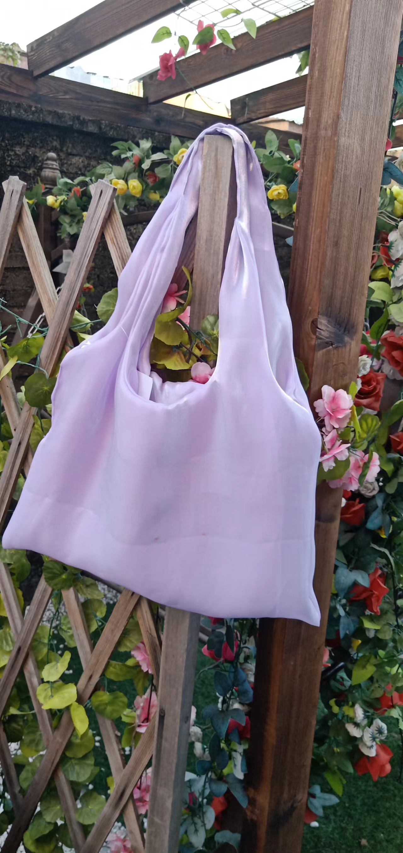 Luxury Customize Label Promotional Durable Organza Shopping Bag Luxury Soft Gift Handbag Promotion Handbag