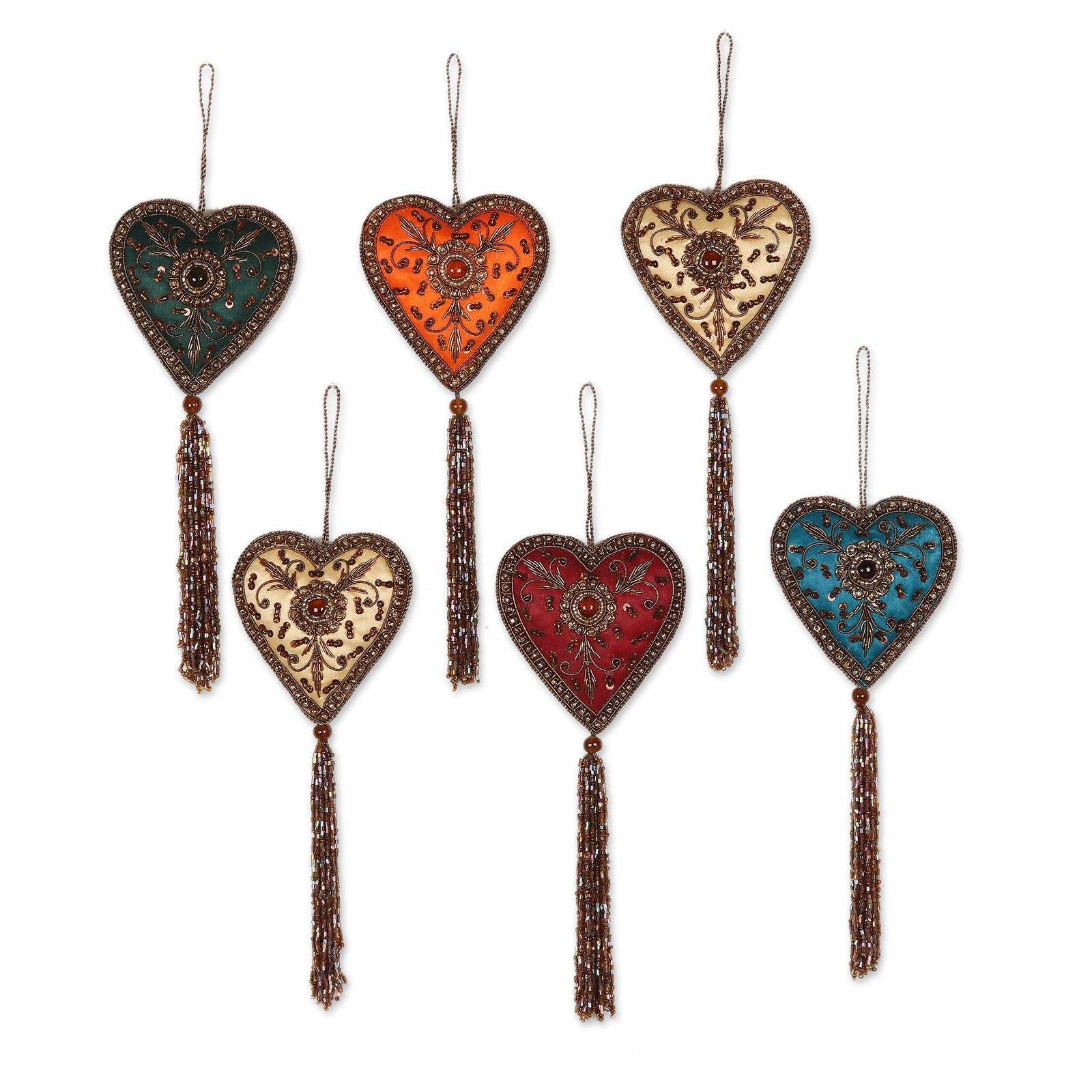 Decorative custom bead design border