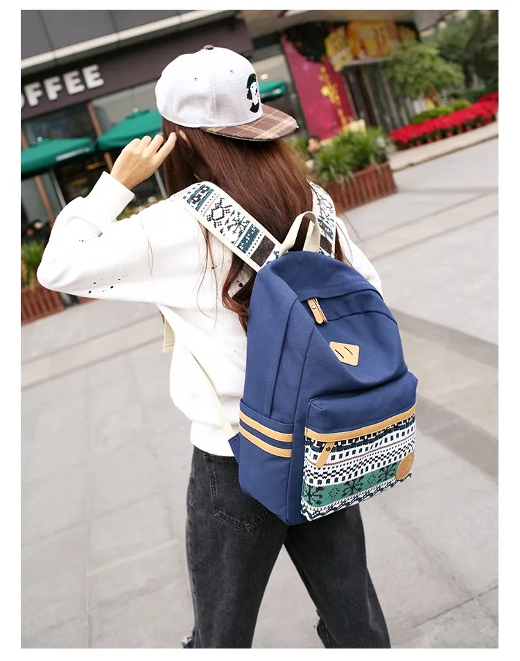 Soft Handle Funky Casual Shoulder Backpacks Lifestyle Sports School Bags for Girls Stylish