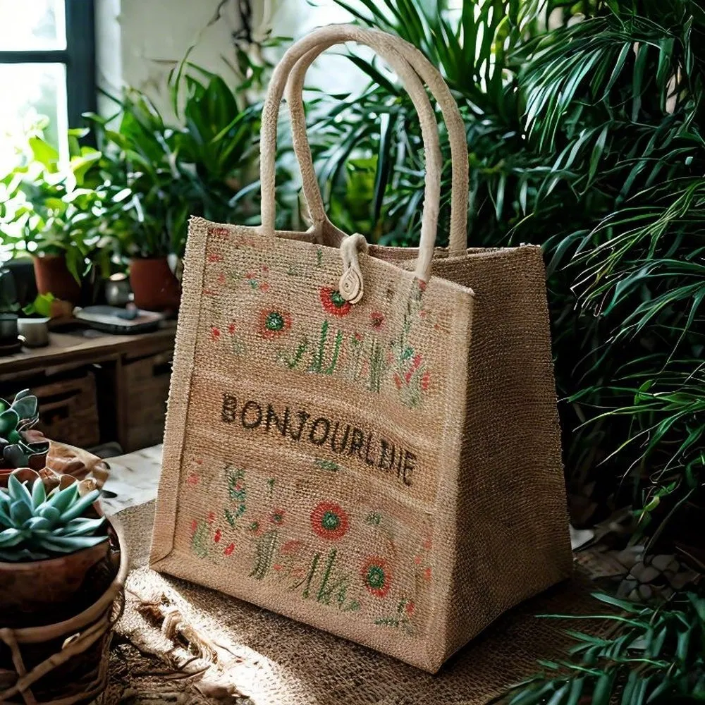 Eco-Friendly Custom Jute Tote Bag for Every Occasion