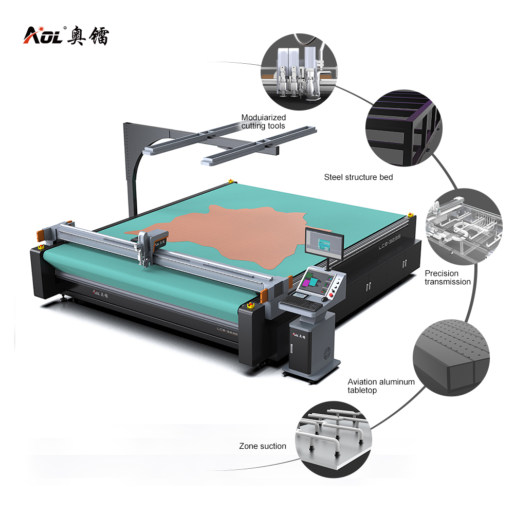 For Shoe Leather Bag Leather and Leather Goods Production Professional Cutting Machine
