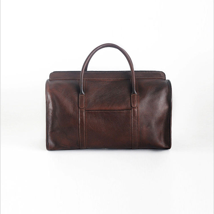 Vegan Leather Tan Colour Duffle Bag for Men Travel Bags