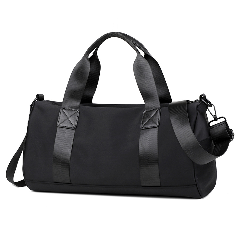 Large Capacity Cylindrical Handbag, Travel Bag, Casual, Fashionable, Simple, Single Shoulder, Diagonal Cross, Sports and Fitness Bag