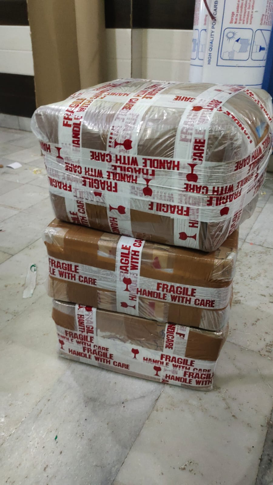 Secure packaging layer for premium beaded products