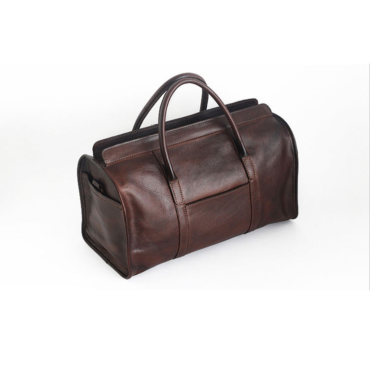 Vegan Leather Tan Colour Duffle Bag for Men Travel Bags