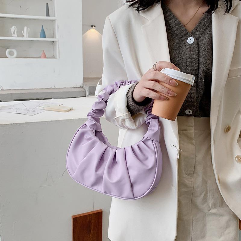 Elegant Fashionable Vegan Leather Tote Bag for Women Solid PU Shoulder Handbags with Two Straps-for Spring Summer Winter