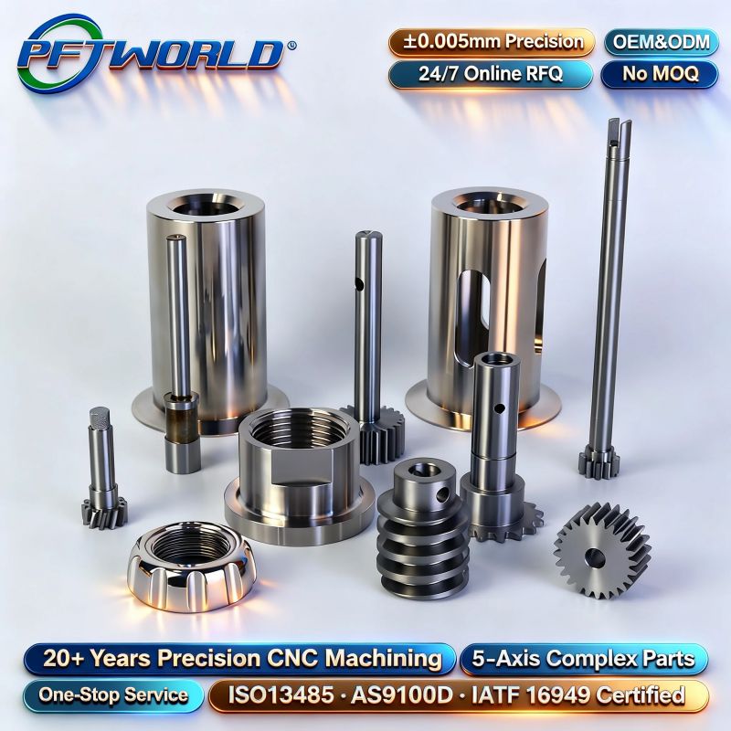 Custom Precision CNC Milled Turned Parts Manufacturer Aluminum Stainless Steel Titanium Brass Machining Service OEM Fabrication