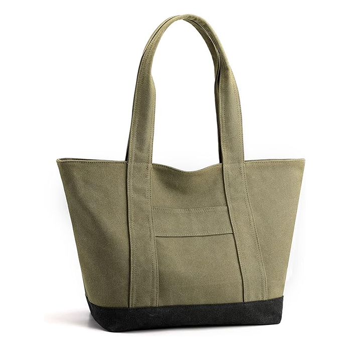 Fashion Design Large Capacity Tote Suitable Shopping Dating Working Kinds of Occasions Wholesale Canvas Tote Bag Sustainable