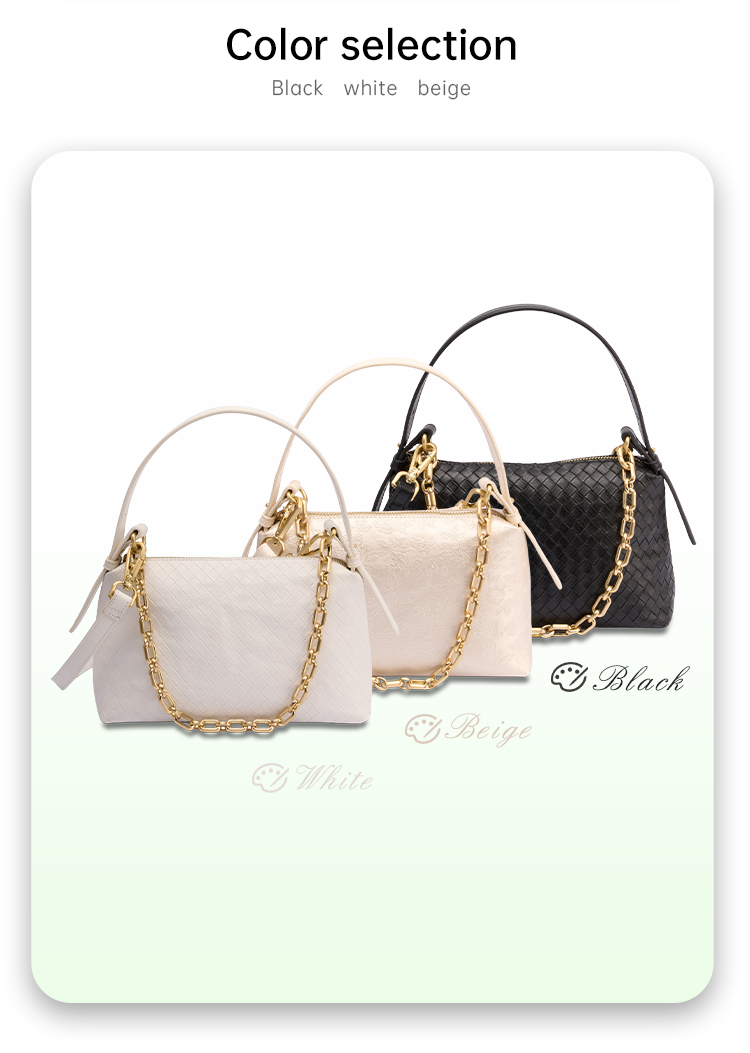 French Designer Luxury Shoulder Bag Women Hot Selling Armpit Crescent Pattern Summer Collection ZIP SEMIA Soft Clear Polyester