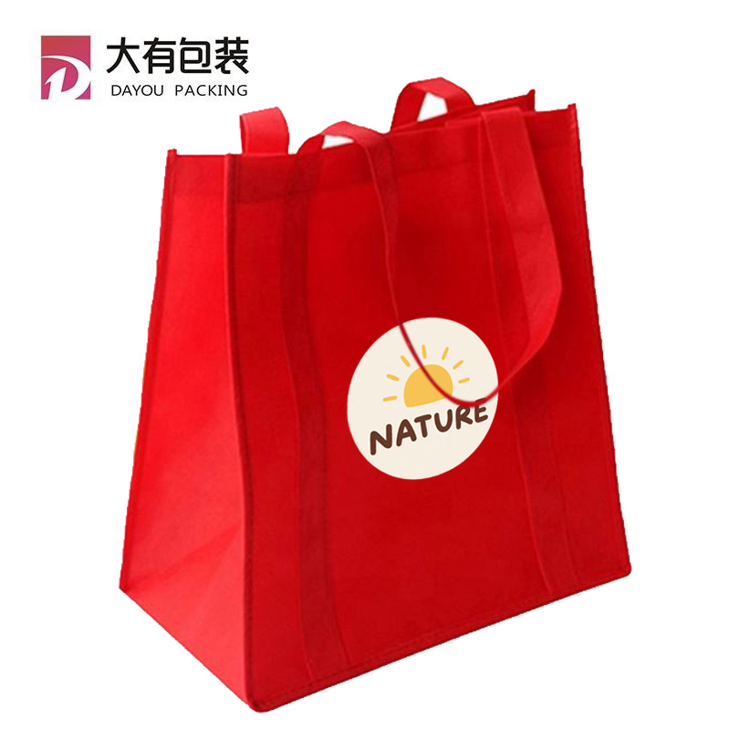 High Quality Custom Eco-Friendly Non-Woven Laminate Shopping Bag Fashionable and Sustainable