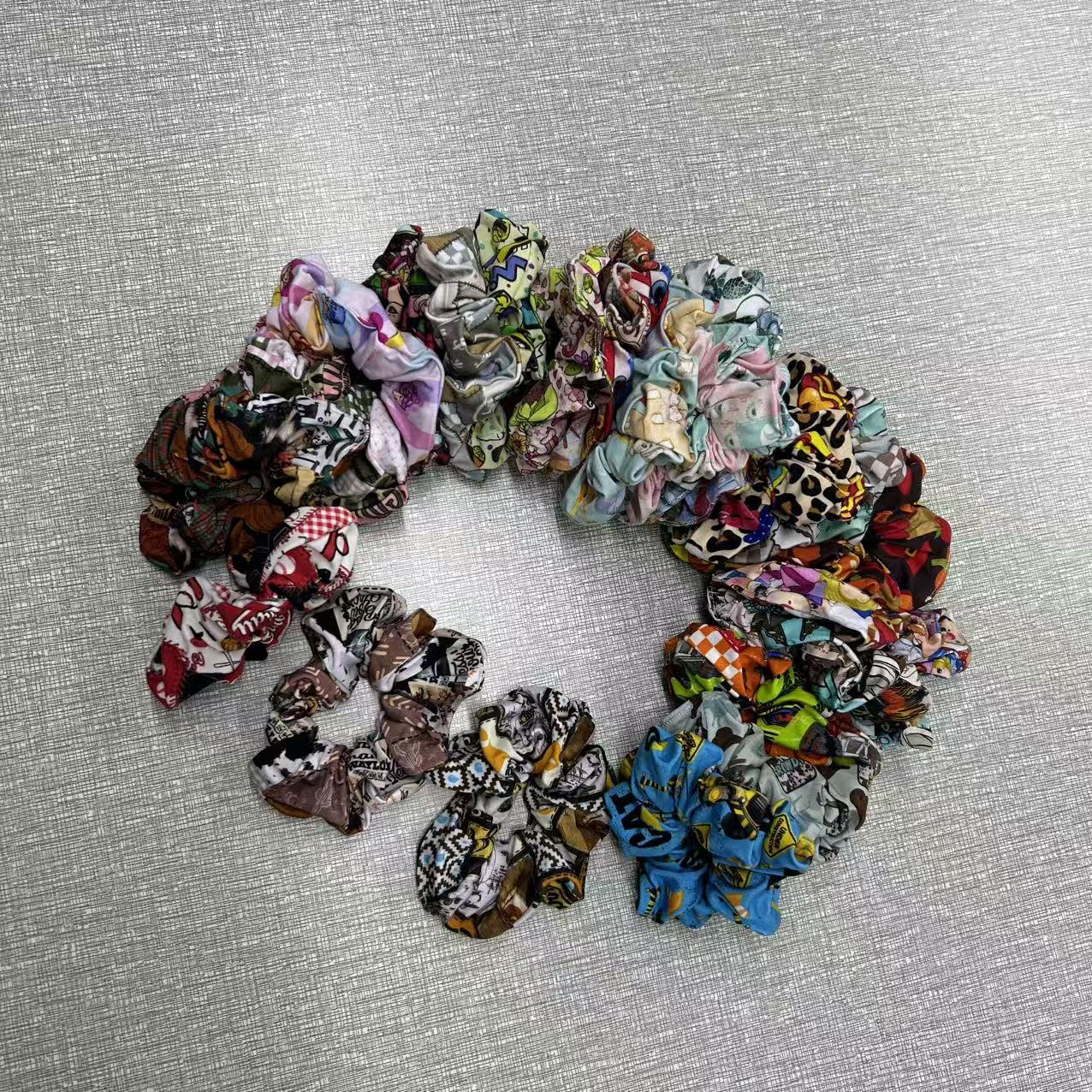 RTS Ultra Soft Bamboo Girl Headwear Character Print Scrunchies for Baby Mystery Box