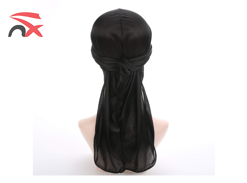 Wholesale Manufacture Turban Colorful Head Wraps Pirate Hat Du Rag Durags for Men Hair Accessories
