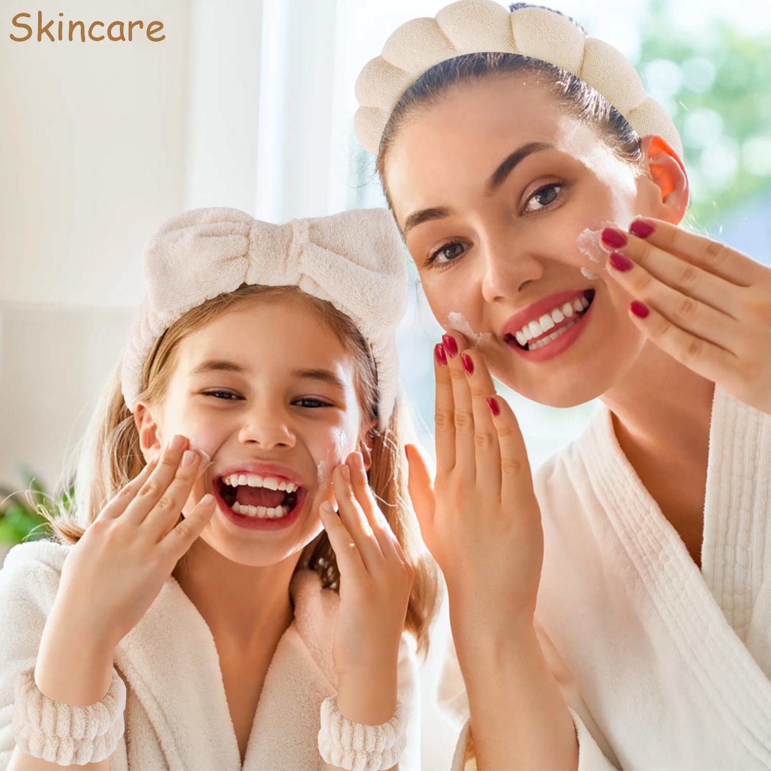 Hot Sales Beauty Accessories Skincare Set Spa Headband Scrunchies Hair Clip Makeup for Face Wash and Trendy Hair