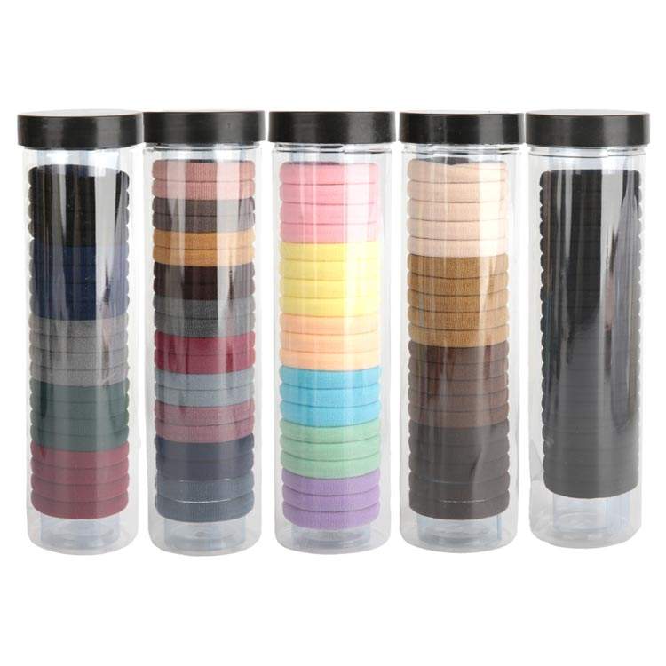 20Pcs/Set High Elastic Head Rope INS Adults And Children Seamless Rubber Band Hair Accessories For Women Girls