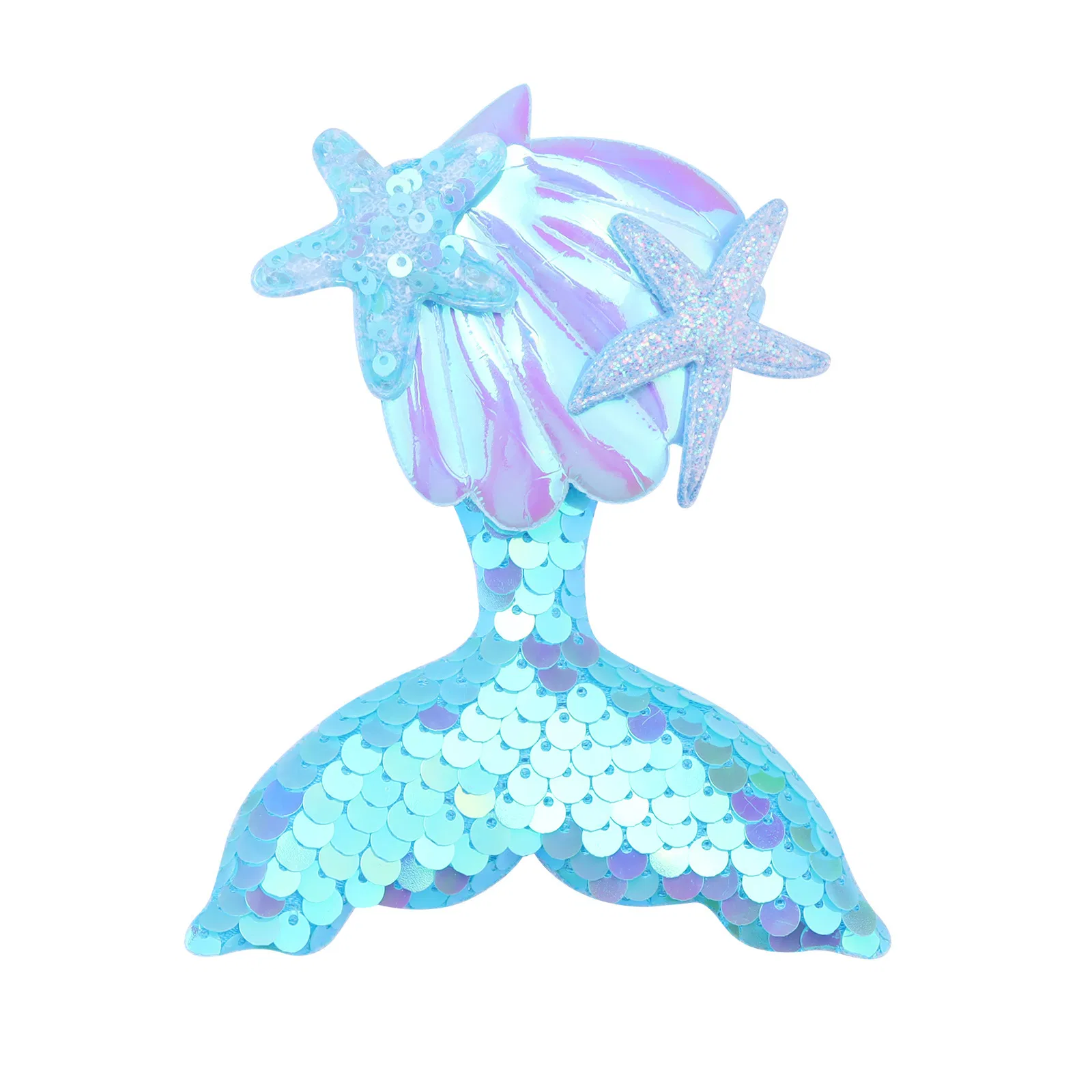 Colorful Mermaid Tail Display