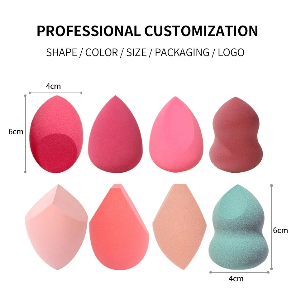 2024 New Arrivals Beauty Private Label Super Soft Hydrophilic Marble Makeup Puff Facial Usage Washable Cosmetic Tool