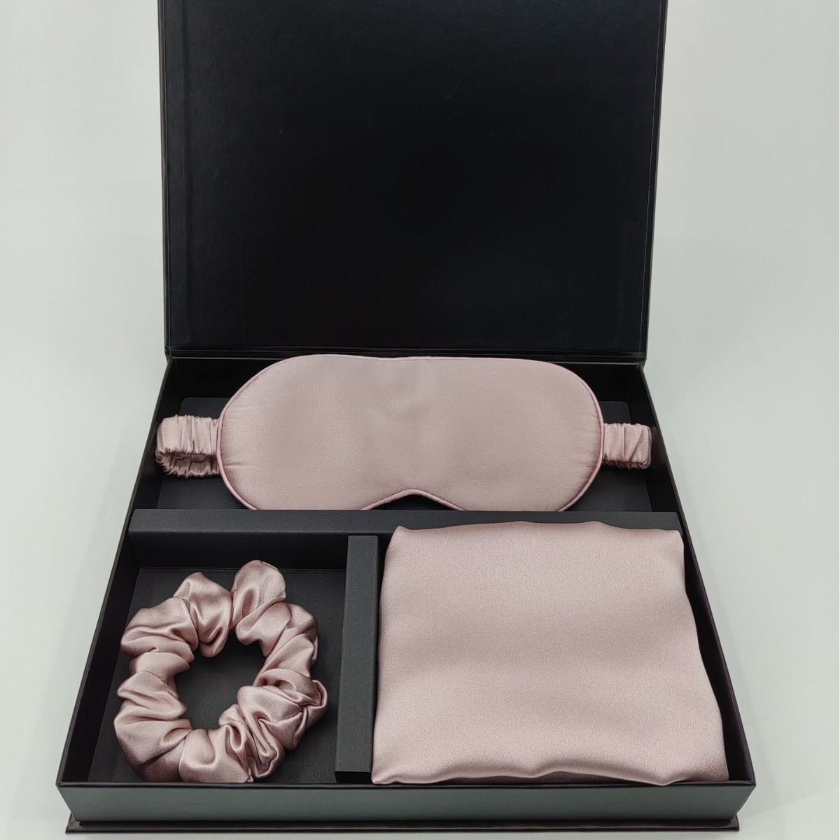 19/22/25MM Silk Pillowcase Gift Set Luxury Mulberry Silk Sleep Eye Mask Hair Tie Set