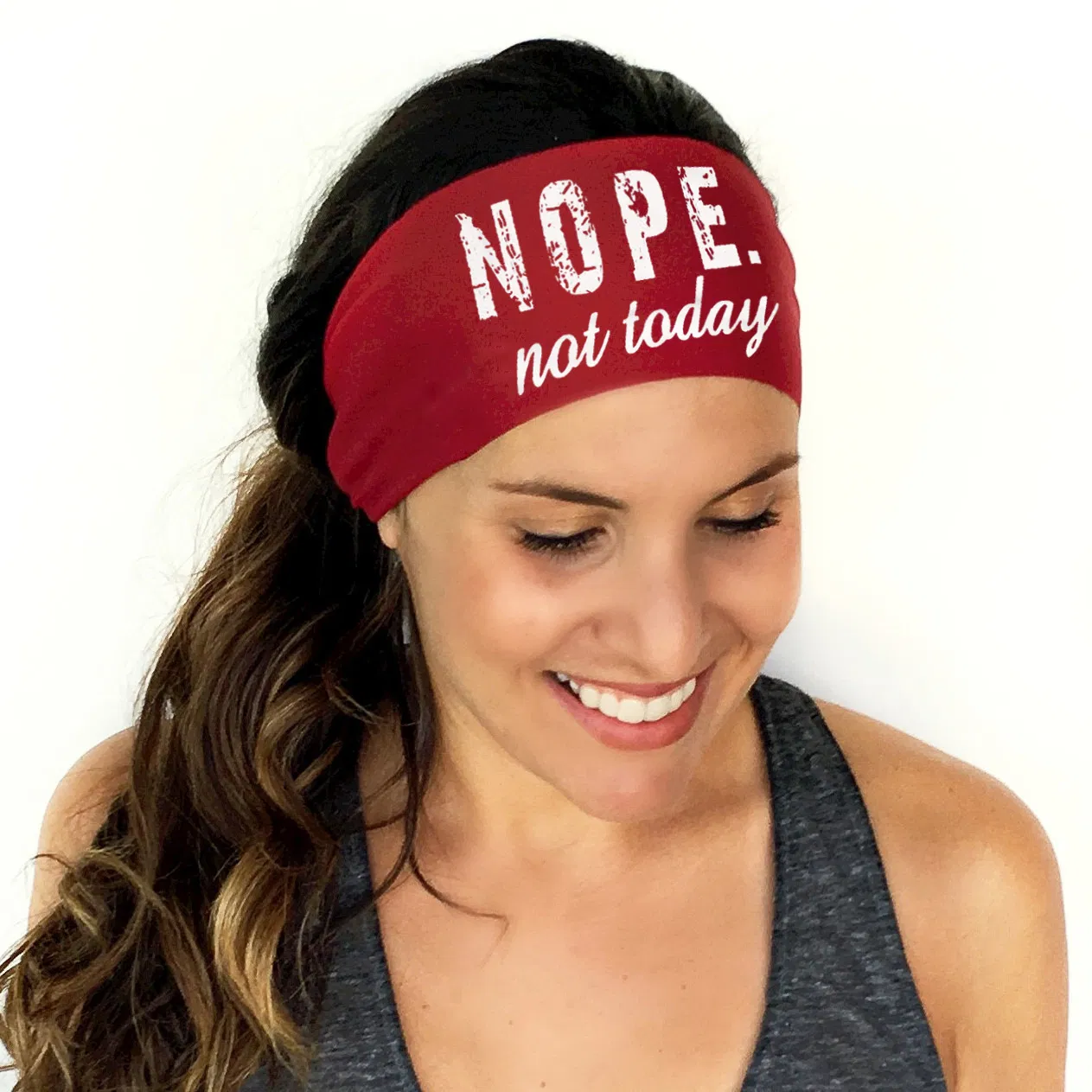 Custom Logo Solid Plain Football Baseball Headbands Gym Workout Headband Sweatbands for Sports Head Hair Accessories