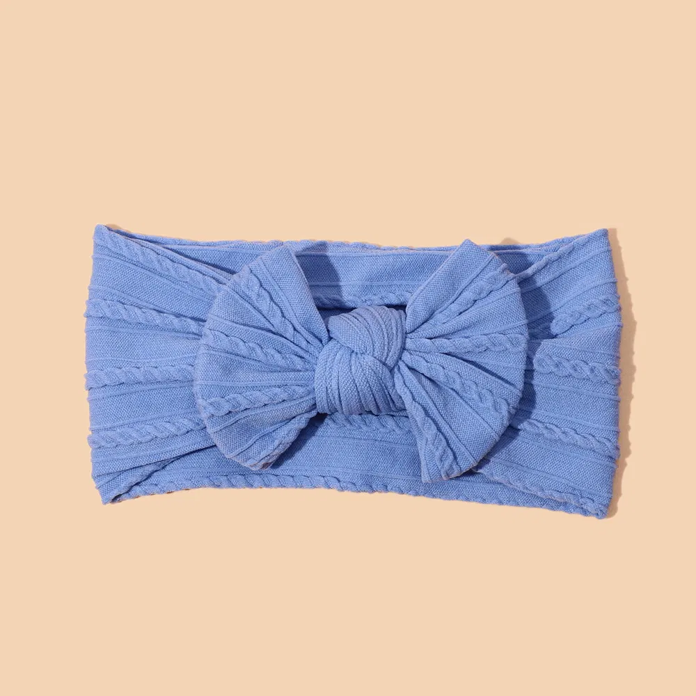 2025 New Children's Hair Accessories, Jacquard Bow, Baby Hair Band