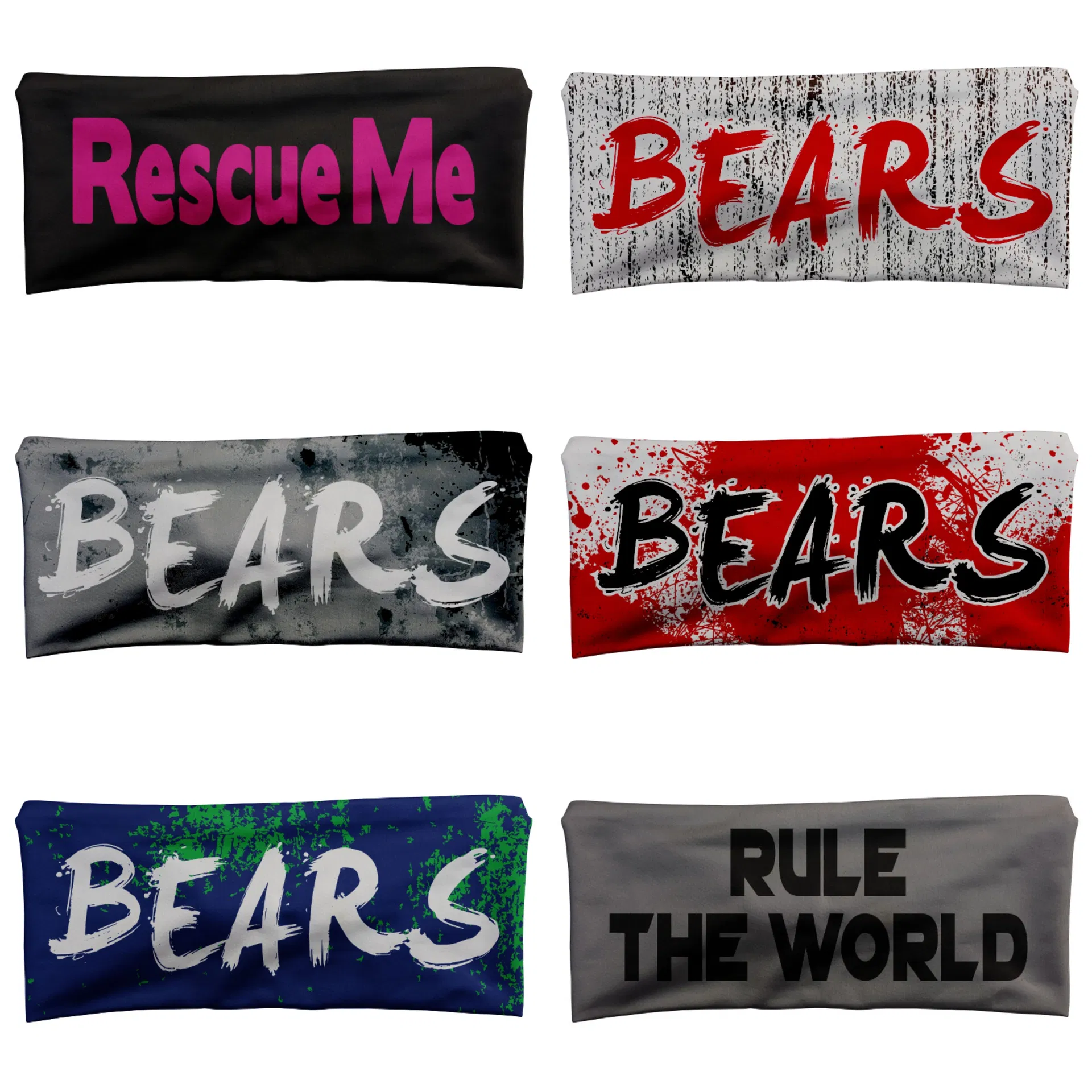 Custom Logo Solid Plain Football Baseball Headbands Gym Workout Headband Sweatbands for Sports Head Hair Accessories