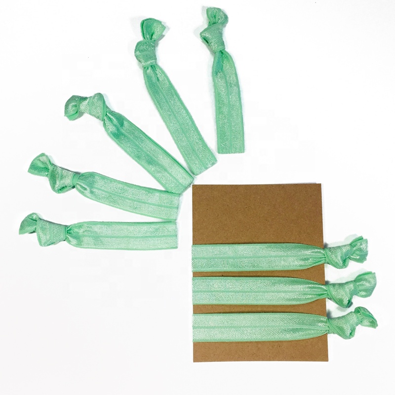 100pcs Nylon Hair Ties No Crease Elastic Hair Band and Ponytail Holder Easy-to-Wear Ribbon Hair Accessories