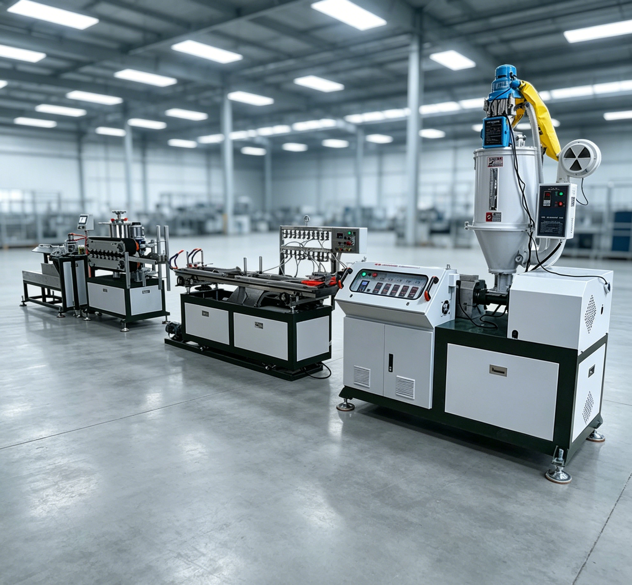 TPR TPU Elastic Hair Tie Rubber Band Extruder Machine TPR Hair Band Production Equipment