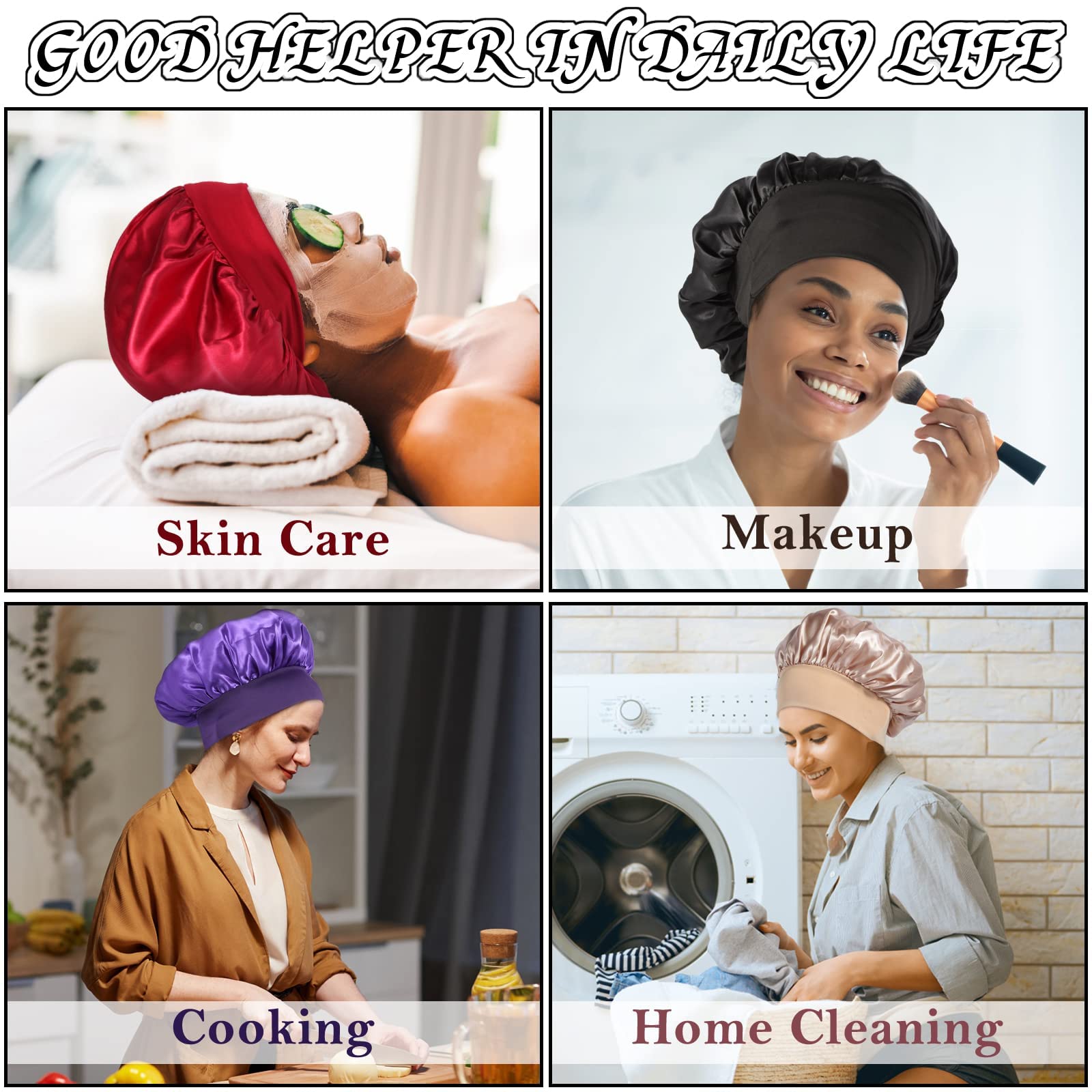 Women Night Sleep Hat