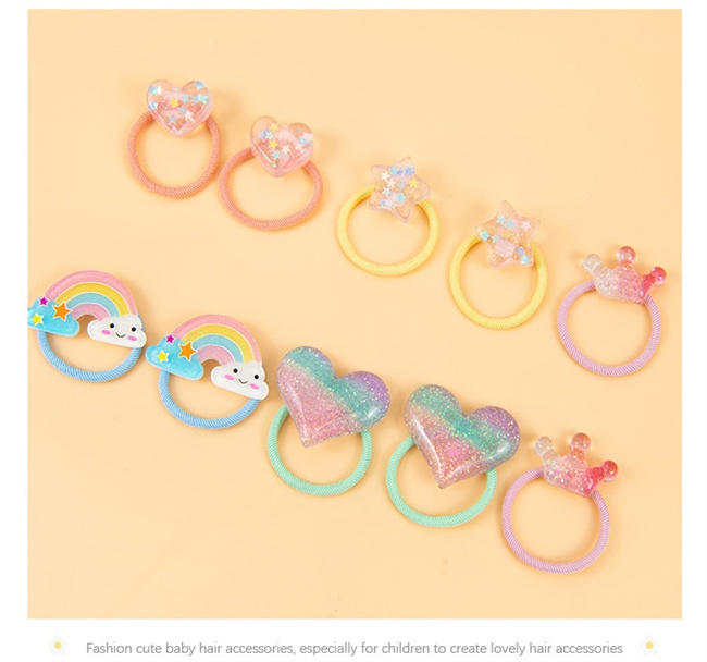 Children's Hair Ties Detail 6