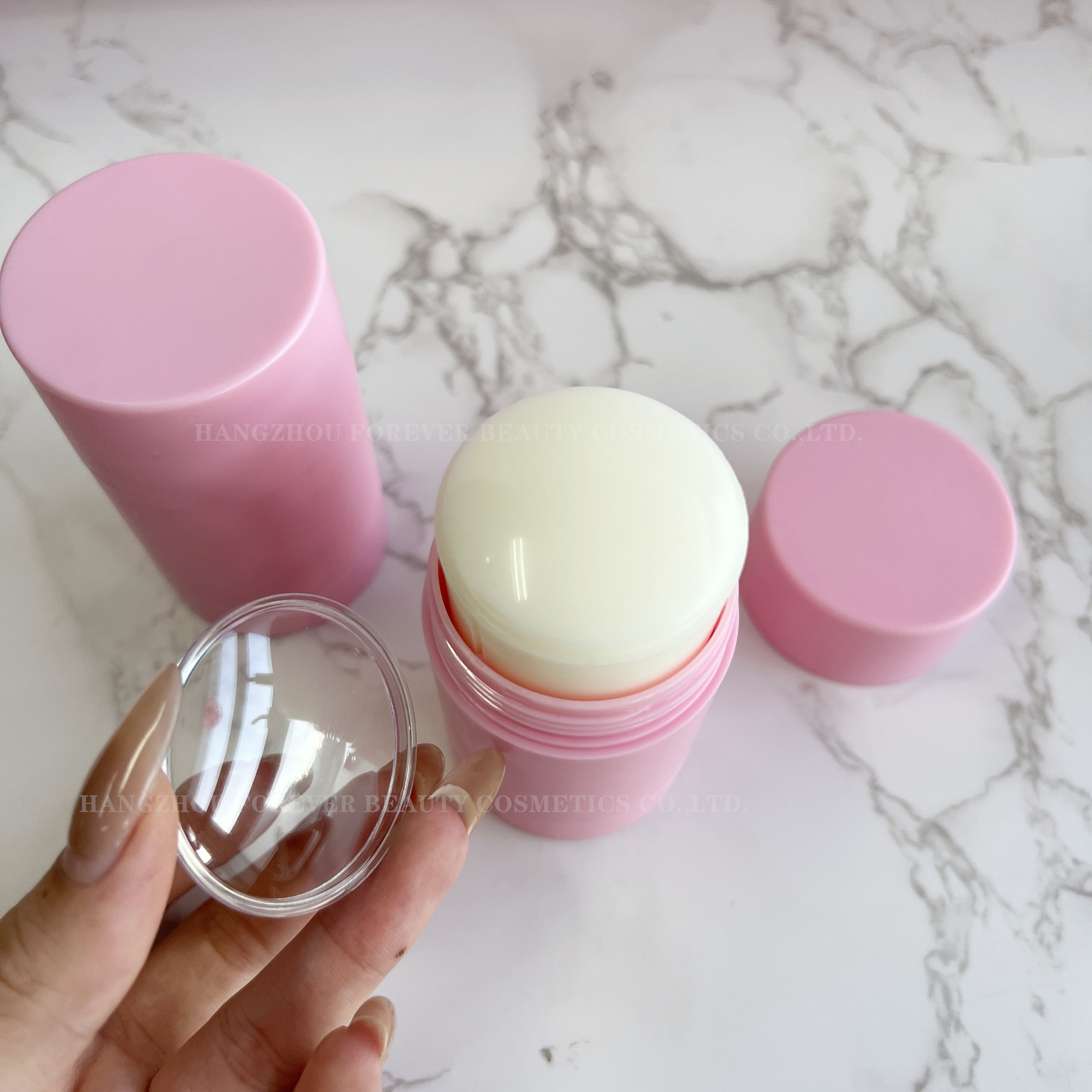 New Hair Styling Set Comb Set Custom Pink Container Original Best Quality 50G Hair Wax Stick Private Label