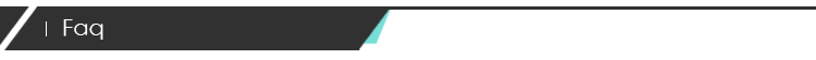 FAQ Header Banner
