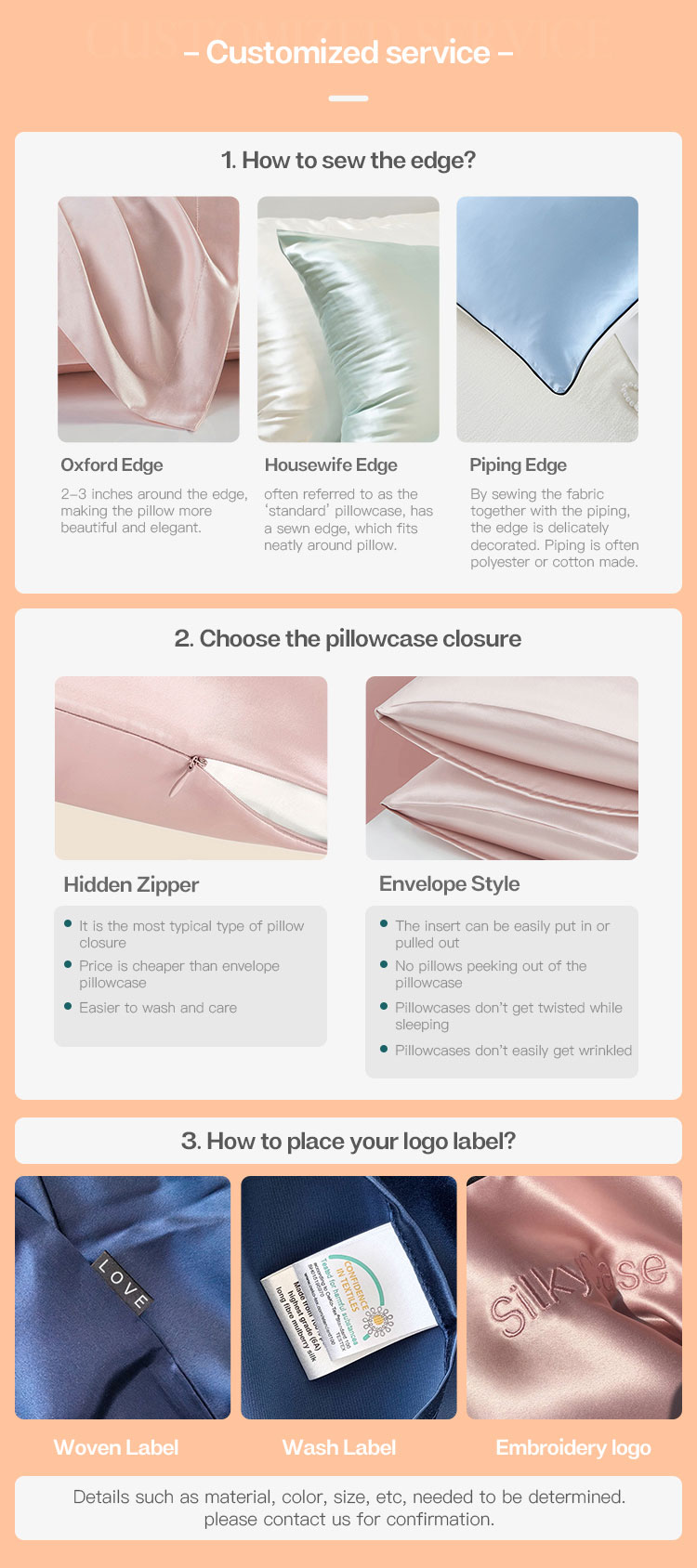 Silk Color Options