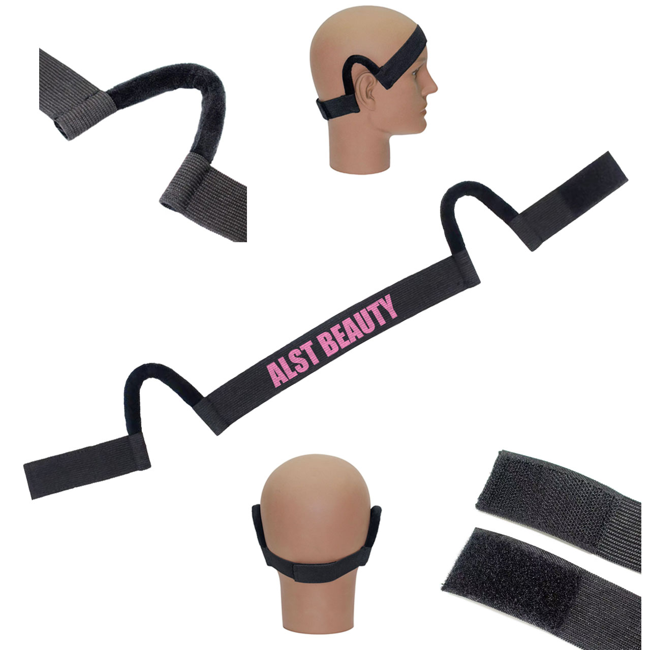 New Arrival Custom Logo Wig Melt Band Lace Frontal Hair Elastic Band the Most Comfortable Elastic Band for Hair