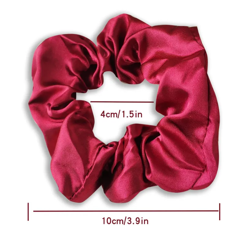 Elastic Silk Scrunchies Bands Hair Accessories