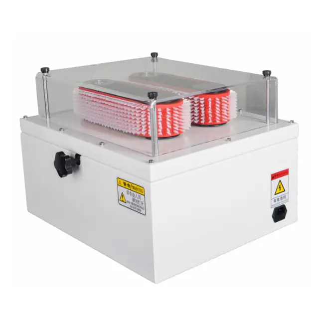 Ultra Tin Wire Cutting And Strip Machine Shield Braid Brushing Machine