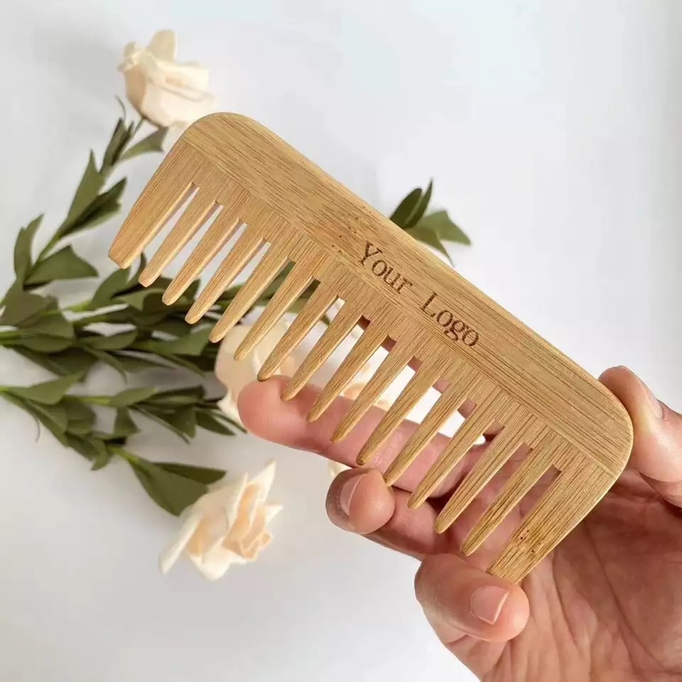 Bamboo Comb details 2