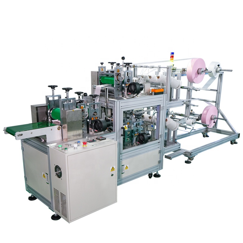 Disposable PP Non Woven Strip Clip Caps- Bouffant Hair Band Making Machine